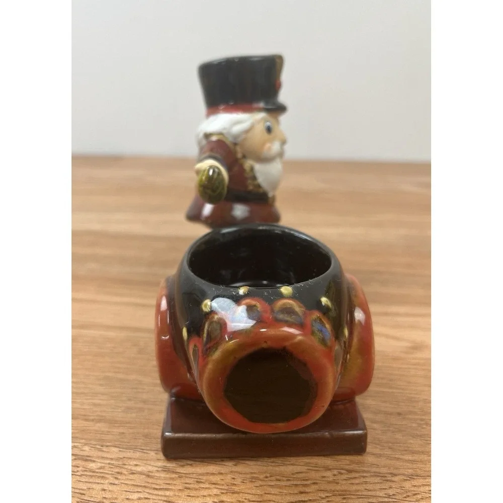 Yankee Candle‎ Ceramic Nutcracker Canyon Tealight Tea Light Holder Cute!